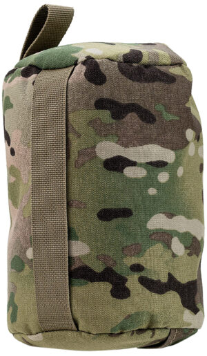 MDT 109070MCM medium canister shooting bag in Multi-Cam 500D Cordura with hand strap