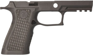 Sig Sauer LTXG laser-engraved grey grip module for P320 X-Carry