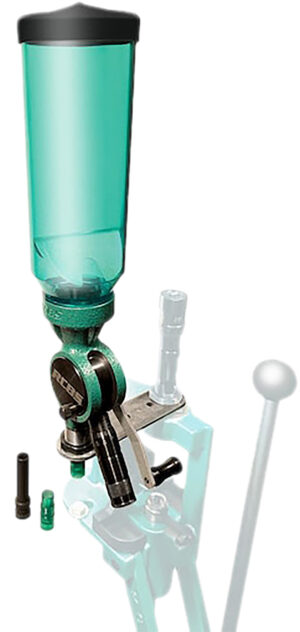 RCBS UPM-3 Competition Powder Measure black/green with micrometer adjustment and hopper