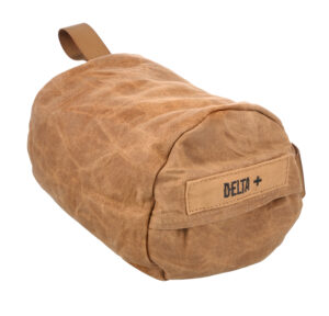 Birchwood Casey Steady-Shot Delta+ Large Ultralight Wax Canvas Shooting Bag, Tan