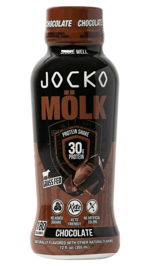 Jocko Fuel Chocolate Protein Shake 12oz 12-pack bottle image