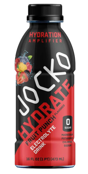 Jocko Fuel Fruit Punch Hydrate Drink 16 oz bottles, 12 pack product image