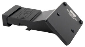 C&H Precision PR45RSH Picatinny Mount Red Dot Optic Mount Black Aluminum Compatible w/ Trijicon RMR/SRO