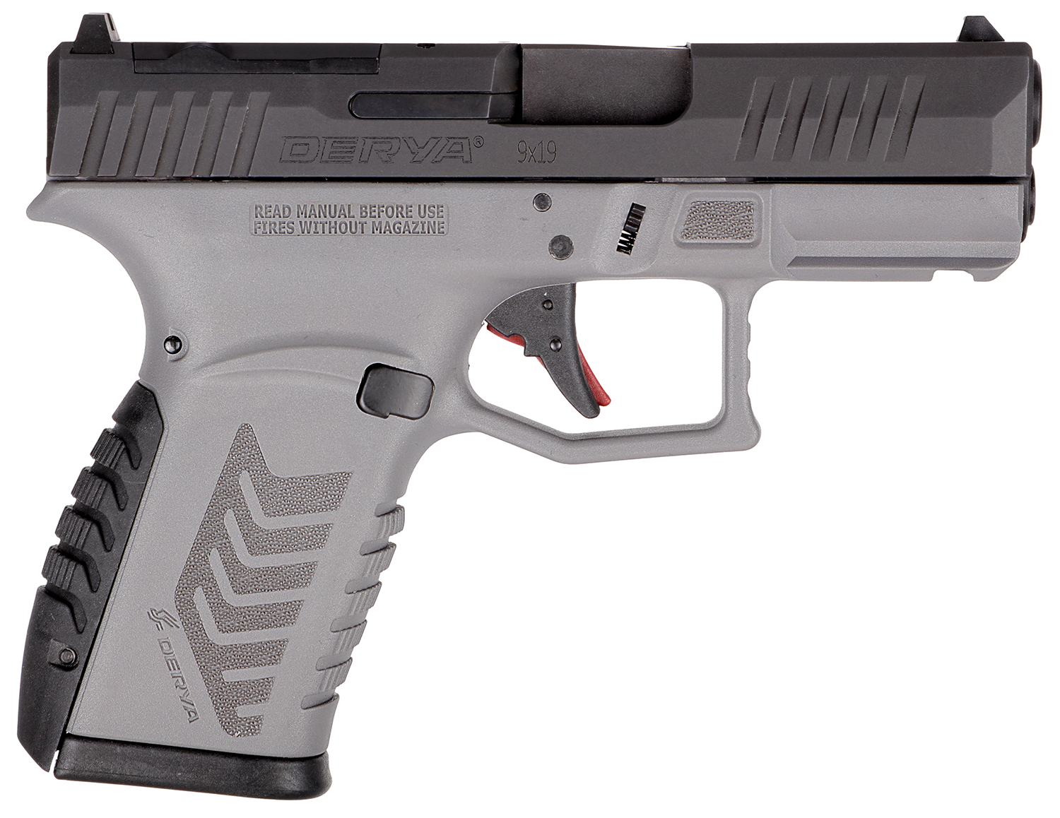 Derya DY9Z 9mm 3.5″ Gray/Black