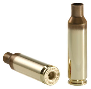 Peterson Cartridge 6.5 Creedmoor SRP unprimed brass cases, 50 per box