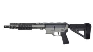 Bilson Arms BA-15FCP .338 ARC pistol with 14.50in 416R stainless threaded barrel and M-LOK handguard
