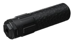 BUKTEK Jaguar Silencers CAS556 Shorty 5.56mm Inconel suppressor, black, 5.75 inches, 1 3/8"x24
