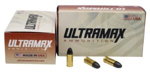 Ultramax 9mm 147 grain powder coated round nose ammunition box