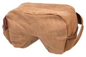 Birchwood Casey Steady-Shot Foxtrot ultralight shooting bag, tan, 8 x 5 x 5 in