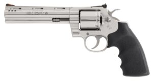 Colt Grizzly .357 Magnum 6-shot stainless revolver with ported ventilated rib and Black Hogue grip