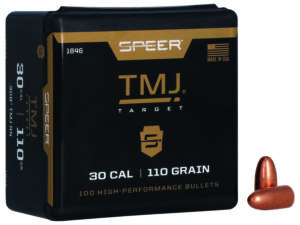 Speer 1846 TMJ .30 Cal .308 110 gr TMJ-RN bullets 100 per box