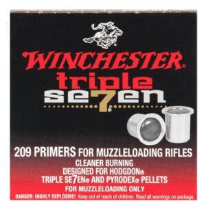 Winchester Triple Seven 209 muzzleloader primers 100 per box product image