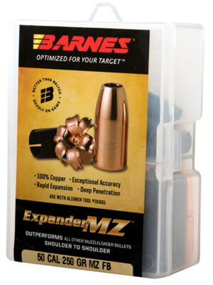 Barnes Expander MZ .50 cal 250 gr muzzleloader bullets with sabot, 15 ct