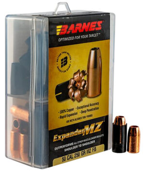 Barnes Expander MZ 50 cal .451 300gr hollow point muzzleloader bullets, 15 ct
