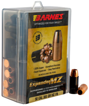 Barnes Expander MZ muzzleloader bullets .50 cal 300 gr hollow point sabot 24 count