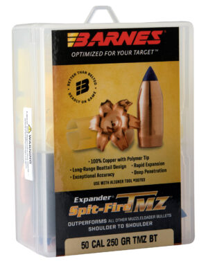 Barnes Spit-Fire TMZ 50 cal 250 gr muzzleloader bullets with sabot, 15 count box