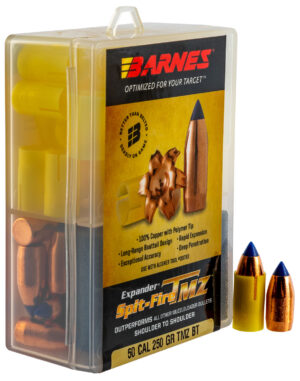 Barnes Spit-Fire TMZ .50 cal (.451") 250 gr muzzleloader bullets with sabot, 24-count box