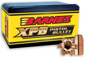 Barnes XPB .44 Cal 225 gr all-copper flat-base pistol bullets box of 20