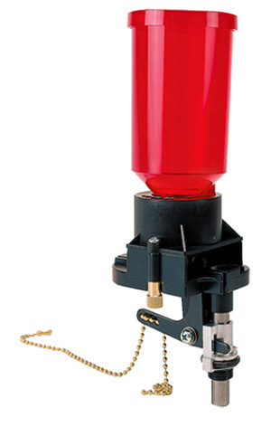 Lee Precision Pro Auto-Disk Powder Measure 90429 red and black with .50 lb hopper