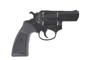 Traditions BP6001 Competitive 209 primer starter gun with black finish and black polymer grips