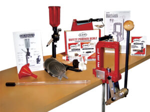 Lee 50th Anniversary Breech Lock Challenger reloading kit with press and powder measure