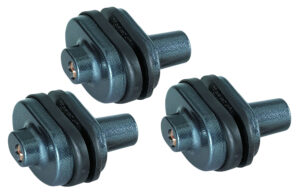 Master Lock 90TRISPT keyed trigger lock gray steel zinc with protective pads 3-pack