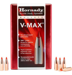 Hornady V-MAX 22 Cal .224 53 gr bullets 100 count box