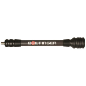 Bowfinger Ultimate Hunter 8 in. black carbon fiber stabilizer with included weights