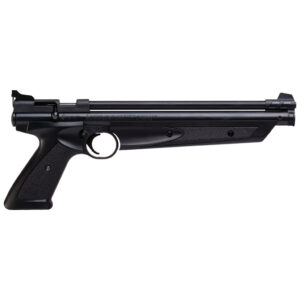 Crosman P1377 American Classic .177 pump air pistol with rifled steel barrel and black polymer grips