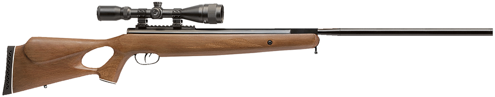 Benjamin Trail NP XL .22 Cal Nitro Piston Air Rifle with 3-9x scope and hardwood thumbhole stock