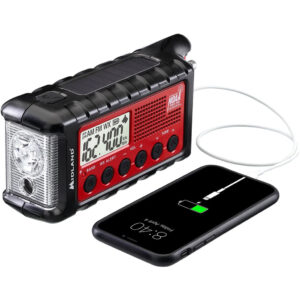 Midland ER310 Weather Alert Radio with Cree LED flashlight and USB charging