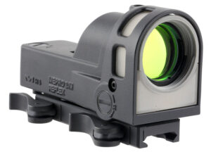 Meprolight M21 1x 30mm Open X reflex sight in black with dust cover