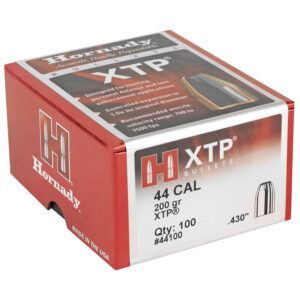 Hornady XTP 44 Cal .430 200 gr Jacketed Hollow Point Bullets 100 per Box