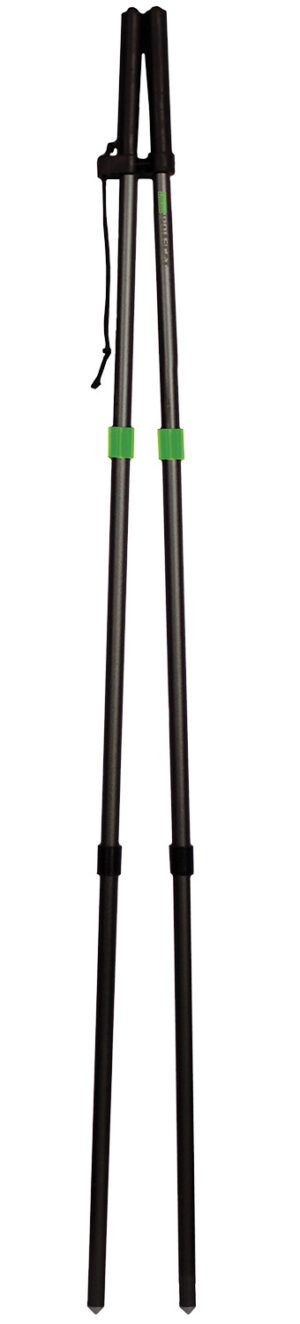 Primos PoleCat Steady Stix Magnum shooting stick bipod, black, adjustable 15-40 in