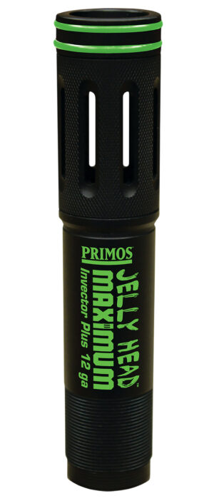 Primos JellyHead Maximum 69402 12 Gauge ported turkey choke, Black-T coated steel