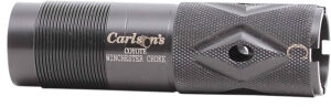 Carlson's Coyote Ported Choke Tube in matte black 17-4 stainless steel with knurled extended end for Winchester 12 gauge