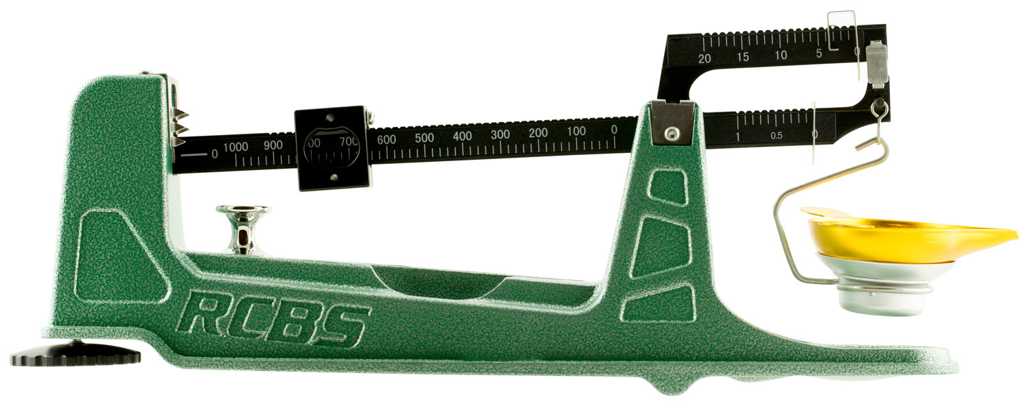RCBS M1000 mechanical reloading scale 1000-grain capacity green/black