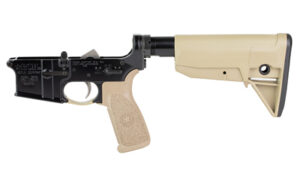 BCM complete lower receiver with Mod 0 stock and PNT trigger, Flat Dark Earth