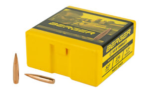 Berger 22423 VLD Target 90 gr .224 caliber bullets 100 per box