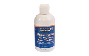 Frankford Arsenal Quick-n-EZ Brass Polish 8 oz squeeze bottle, citrus scent