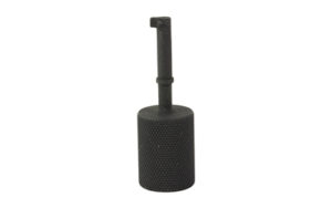 GG&G Beretta 1301 Charging Handle in black, one-piece heavily knurled design