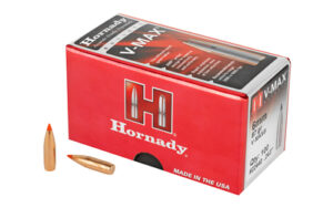 Hornady 6mm (.243) 87 gr V-MAX polymer tip boat tail bullets box 100ct