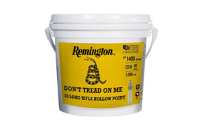 Remington Golden Bullet .22 LR 36 gr high-velocity hollow point bulk bucket packaging