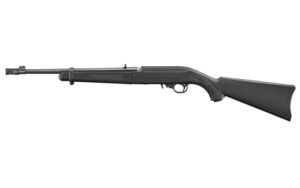 Ruger 10/22 Takedown .22 LR with 16.4 inch threaded barrel and black synthetic stock