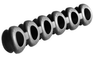Troy Squid Grip Alpha 7-pack black rail insert set