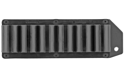 Wilson Combat black polymer SideSaddle shell holder with aluminum mounting plate