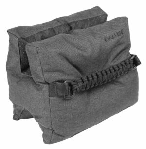 Allen Eliminator filled front bench bag gray ripstop polyester 11.5x7.5 12.10 lbs