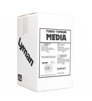 Lyman Turbo Tufnut treated walnut tumbling media 12 lb box