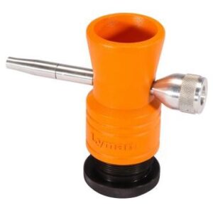 Lyman Brass-Smith Powder Trickler with feed tube and large control knob