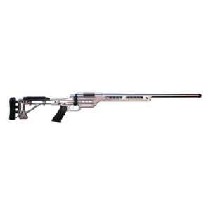 Masterpiece Arms MPA PMR Tungsten bolt-action rifle 6GT with 26-inch polished barrel and BA competition chassis